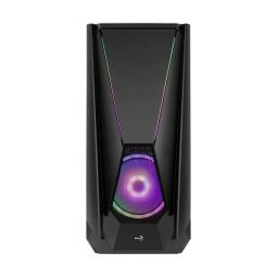 Caja ordenador gaming aerocool visor e - atx argb cristal templado usb 3.0 negro