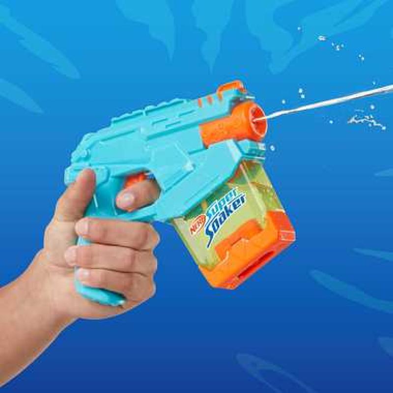 Pistola hasbro nerf super soaker mini dunk fill