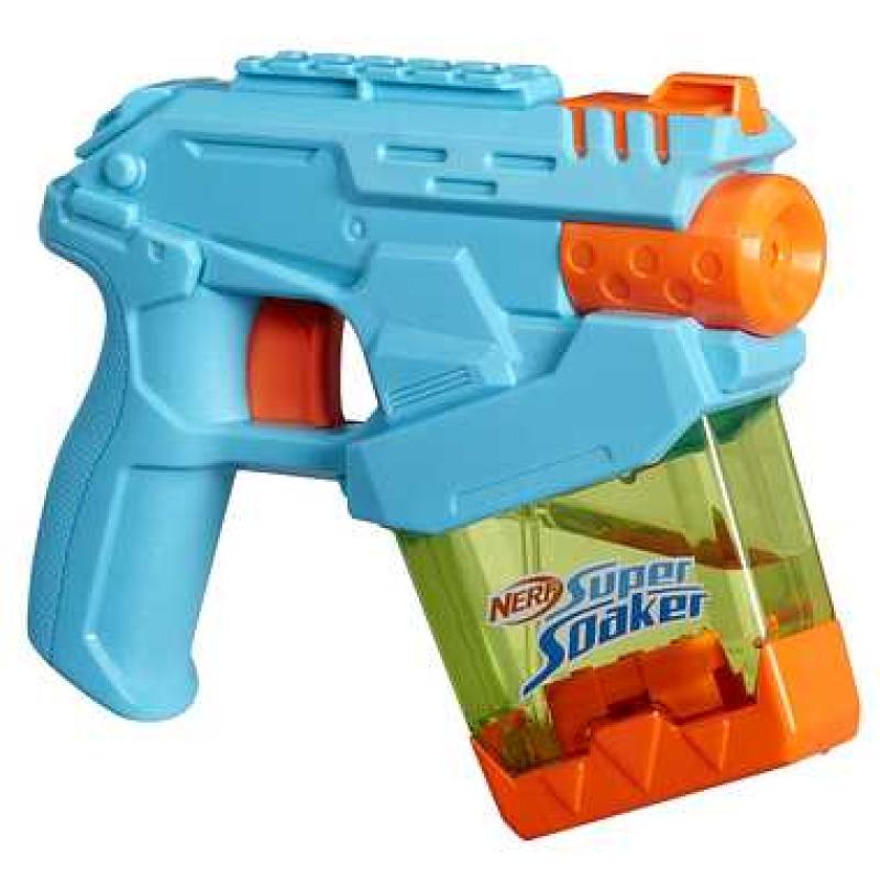 Pistola hasbro nerf super soaker mini dunk fill