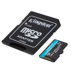 Tarjeta memoria micro secure digital sd xc 1tb kingston canvas go! plus clase 10 uhs - i u3 + adaptador sd