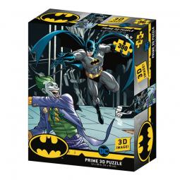 Puzzle 3d lenticular dc comics batman vs joker 300 piezas - Imagen 1