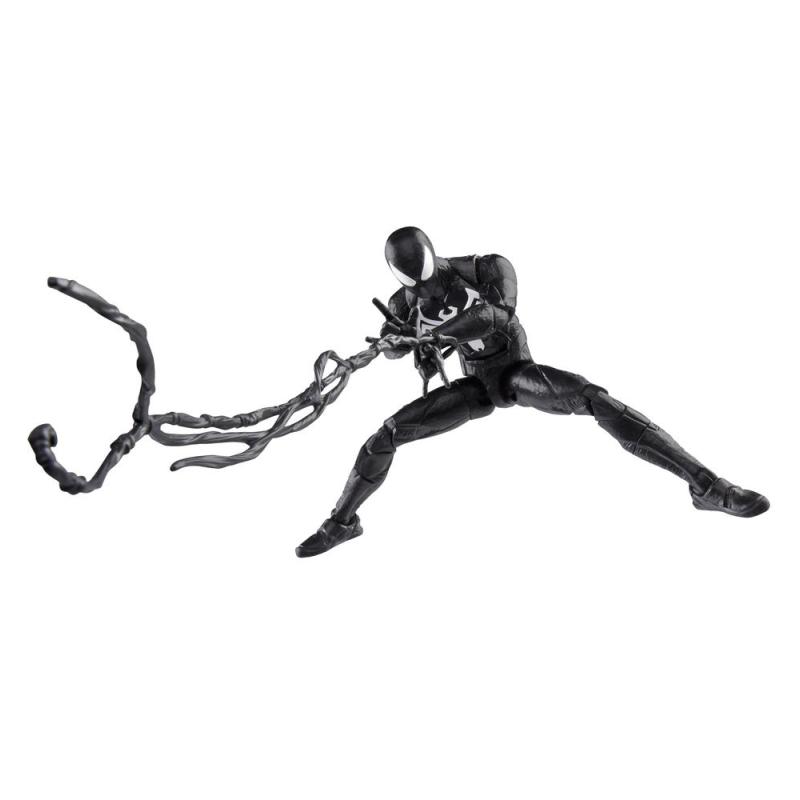 Figura hasbro marvel legends series spider - man 2 peter parket (black suit)