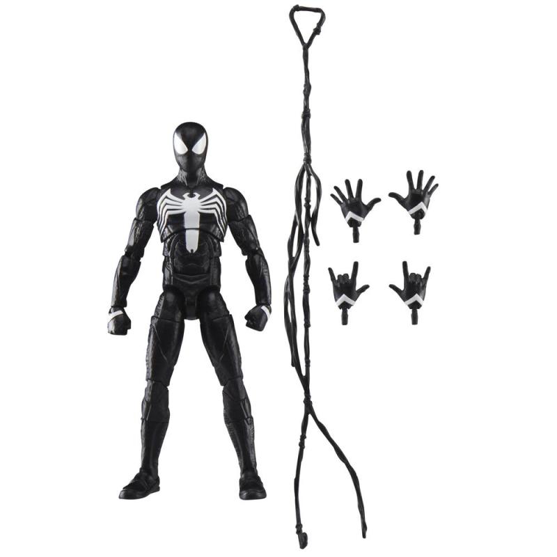 Figura hasbro marvel legends series spider - man 2 peter parket (black suit)