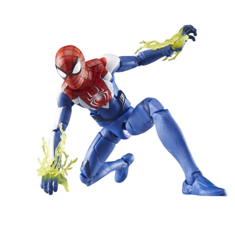 Figura hasbro marvel legends series spider - man 2 miles morales (upgraded suit style)