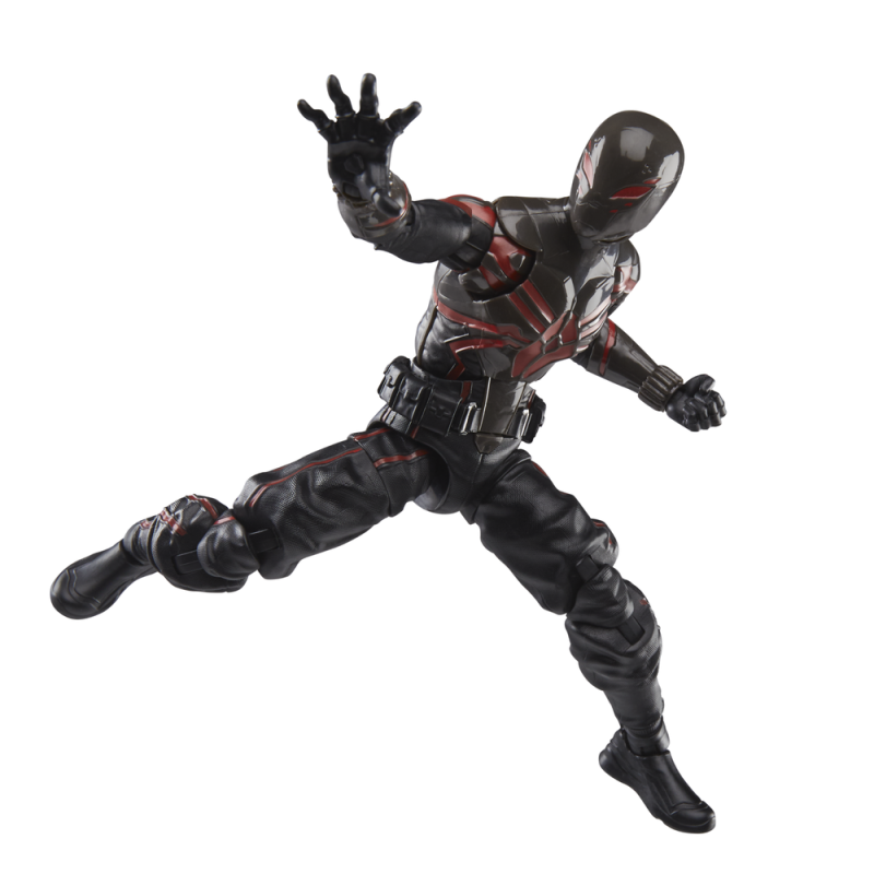 Figura hasbro marvel legends series spider - man 2 miles morales (brooklyn 2099 suit)