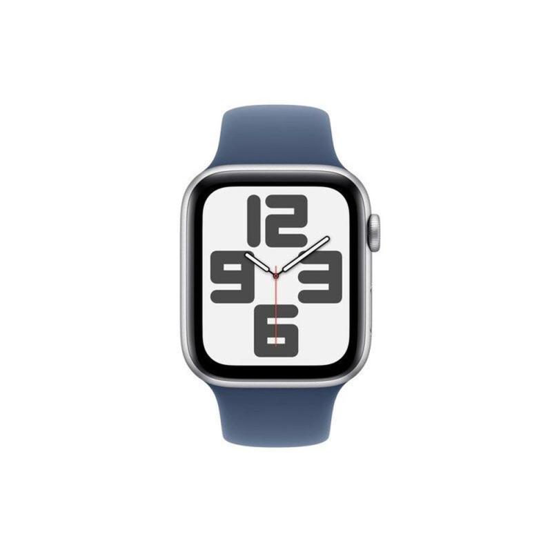 Smartwatch apple watch se gps 44mm silver case blue band