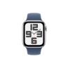 Smartwatch apple watch se gps 44mm silver case blue band
