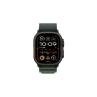 Smartwatch apple watch ultra 2 gps + cell 49mm black titanium case dark green alpine loop small