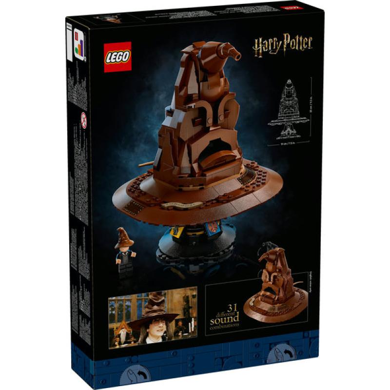 Lego harry potter sombrero seleccionador parlante