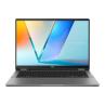 Portatil asus vivobook flip oled tp3407sa - ql064w intel core ultra 7 258v 14 pulgadas tactil 32gb ssd1tb w11