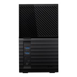 Disco duro externo hdd wd western digital 2x18tb my book duo usb 3.1 negro