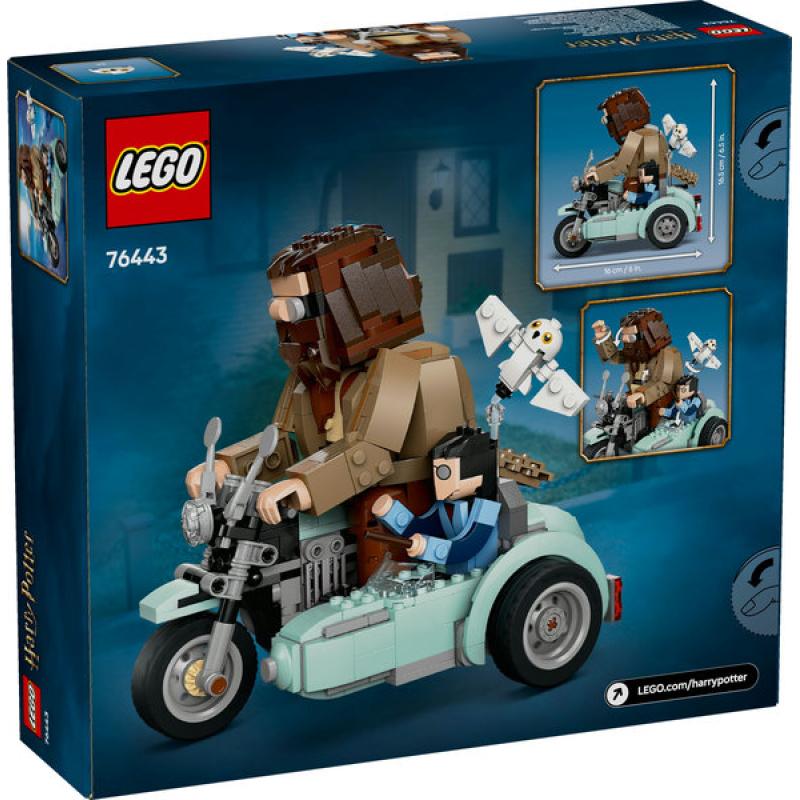 Lego harry potter viaje en moto de hagrid