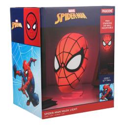 Lámpara paladone spider - man máscara 22 cm