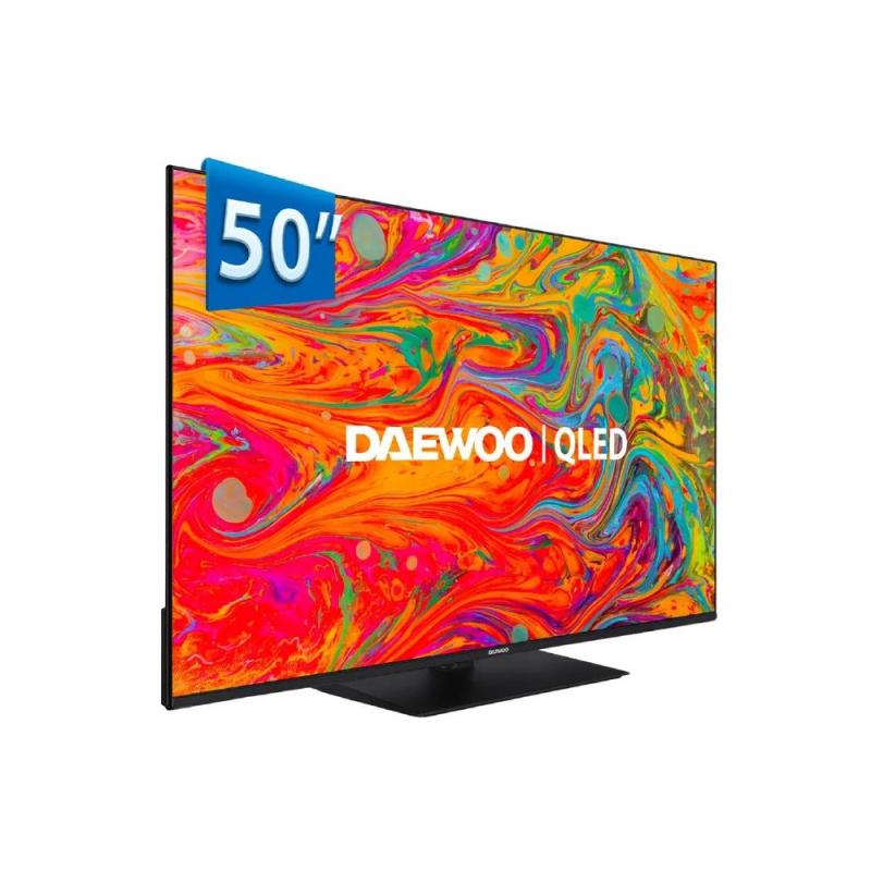 Tv daewoo 50 pulgadas qled 4k uhd - 50dm65qv - smart tv
