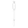 Cable usb tipo c a jack 3.5mm apple macho - hembra blanco