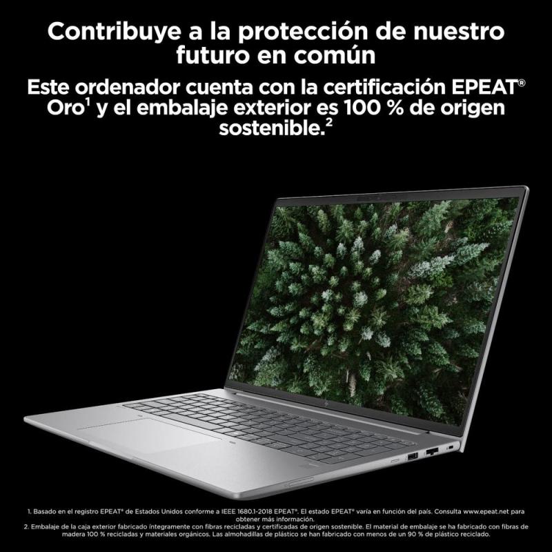 Portatil hp zbook firefly g11 16 pulgadas ultra 7 155h - 32gb - ssd 1tb - rtx 2000 ada - w11pro