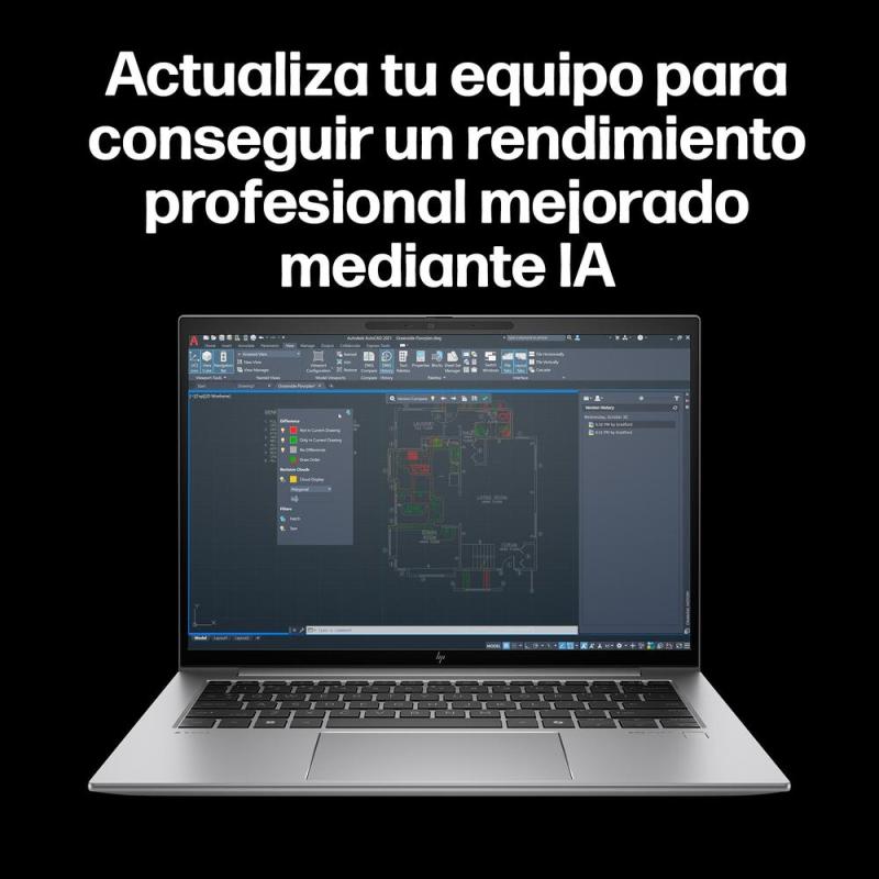 Portatil hp zbook firefly g11 16 pulgadas ultra 7 155h - 32gb - ssd 1tb - rtx a500 - w11pro