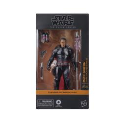Figura hasbro star wars the mandalorian the black series moft gideon (dark trooper armor)