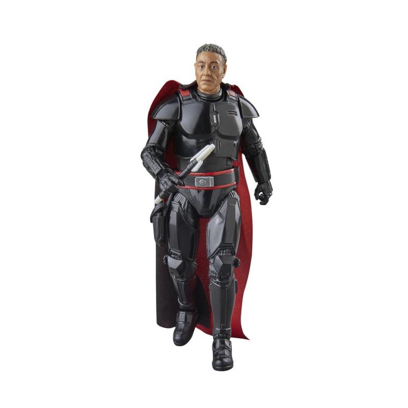 Figura hasbro star wars the mandalorian the black series moft gideon (dark trooper armor)