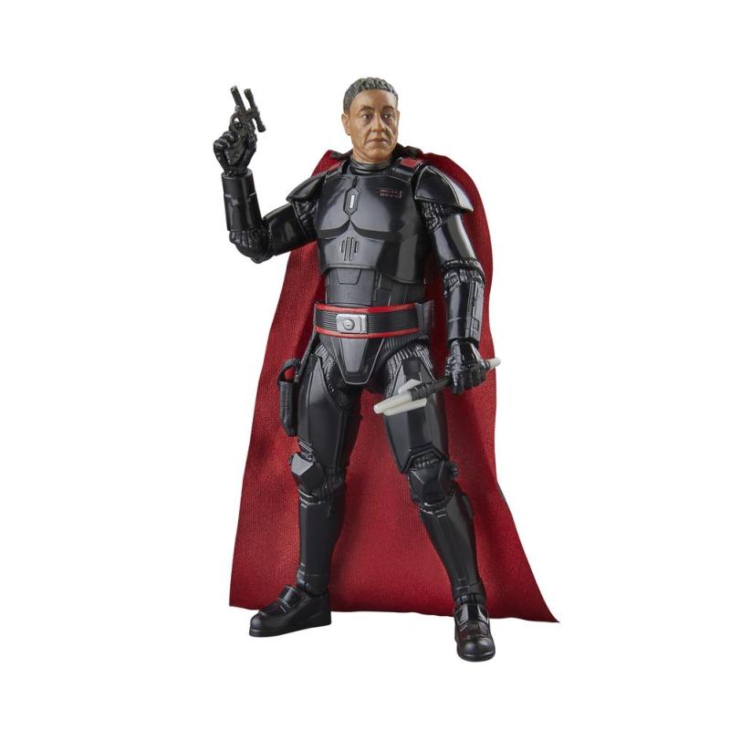 Figura hasbro star wars the mandalorian the black series moft gideon (dark trooper armor)
