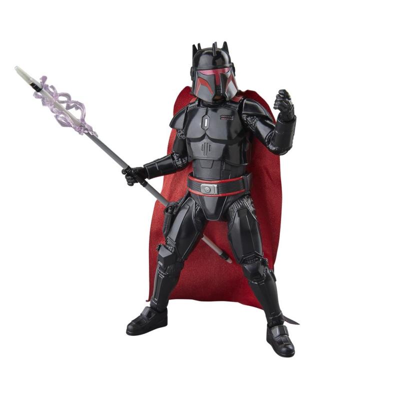 Figura hasbro star wars the mandalorian the black series moft gideon (dark trooper armor)