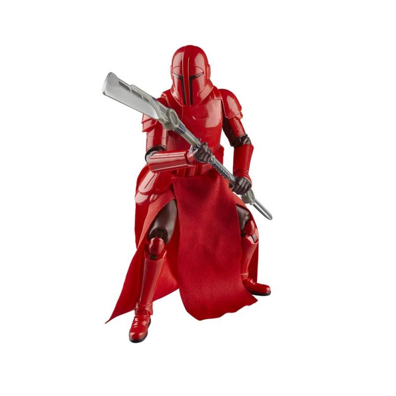 Figura hasbro star wars the mandalorian the black series imperial praetorian guard