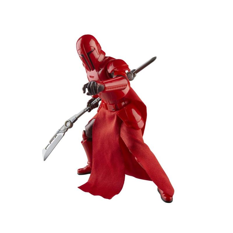 Figura hasbro star wars the mandalorian the black series imperial praetorian guard