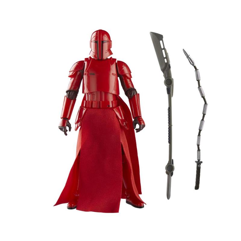 Figura hasbro star wars the mandalorian the black series imperial praetorian guard