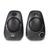 Altavoces ewent 2.0 ew3527 negro
