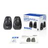 Altavoces ewent 2.0 ew3527 negro