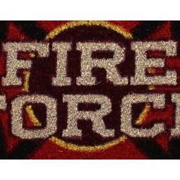 Felpudo 60x40 cm logo fire force