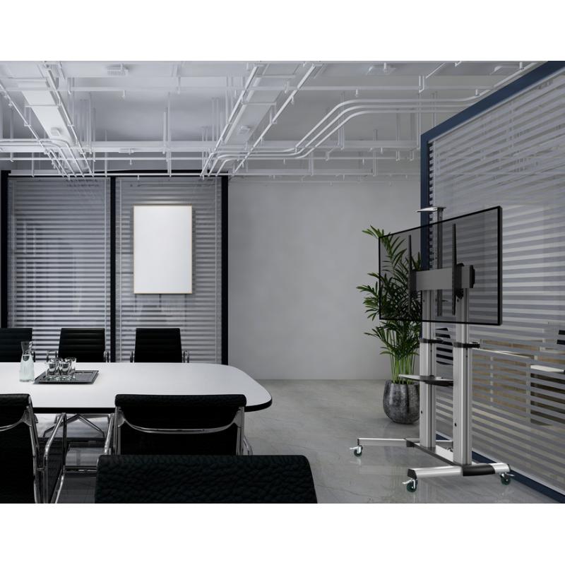 Soporte suelo con ruedas tv equip vesa hasta 100 pulgadas 1000x600mm max 100kg