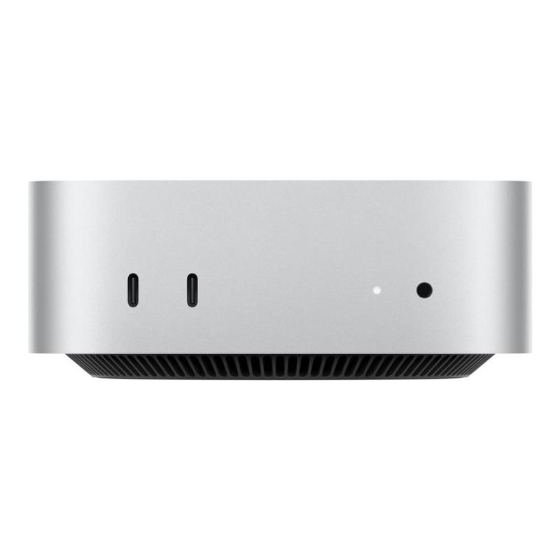 Ordenador apple mac mini silver m4 chip m4 10c 16gb ssd 512gb