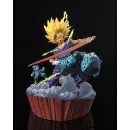 Figura tamashii nations dragon ball z figuarts zero super saiyan 2 son gohan - anger exploding into power - extra battle premium