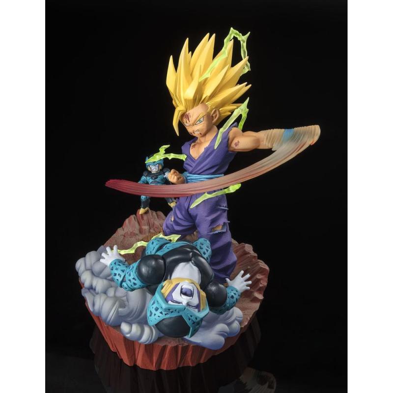 Figura tamashii nations dragon ball z figuarts zero super saiyan 2 son gohan - anger exploding into power - extra battle premium