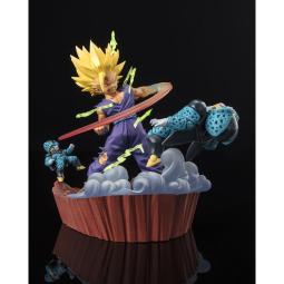 Figura tamashii nations dragon ball z figuarts zero super saiyan 2 son gohan - anger exploding into power - extra battle premium