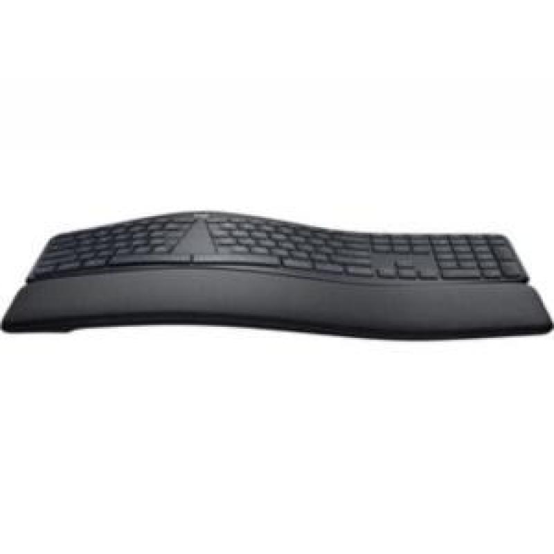 Teclado logitech ergo k860 ergonomico bluetooth & wireless grafito - Imagen 1