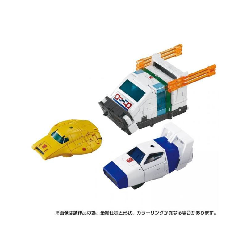 Transformers dramatic capture series cybertron chase origin bumblebee - jazz - and wheeljack