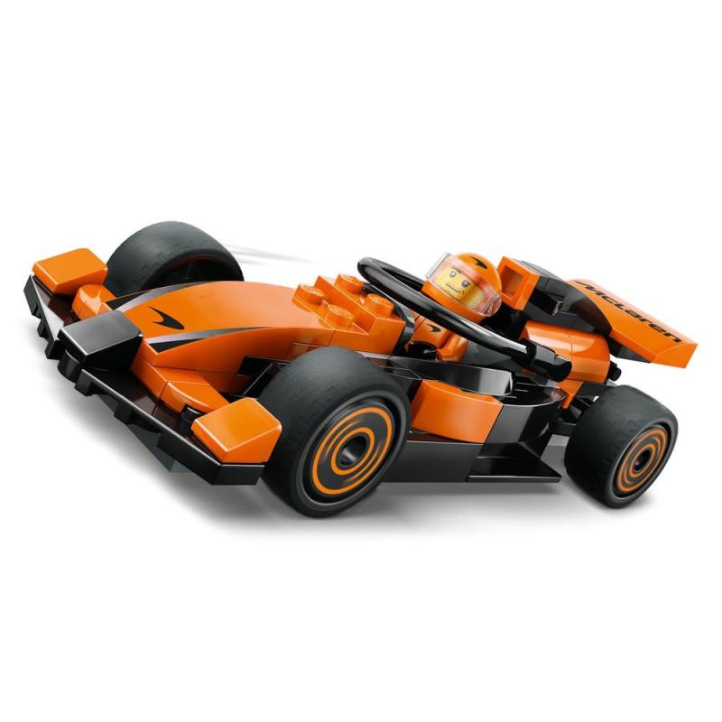 Lego city piloto de formula 1 con coche mclaren