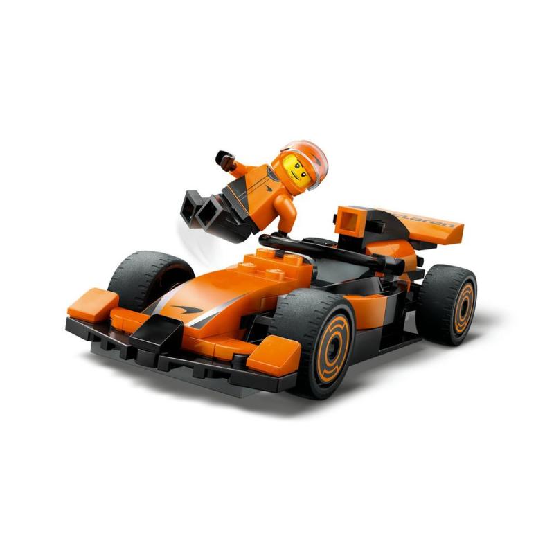 Lego city piloto de formula 1 con coche mclaren