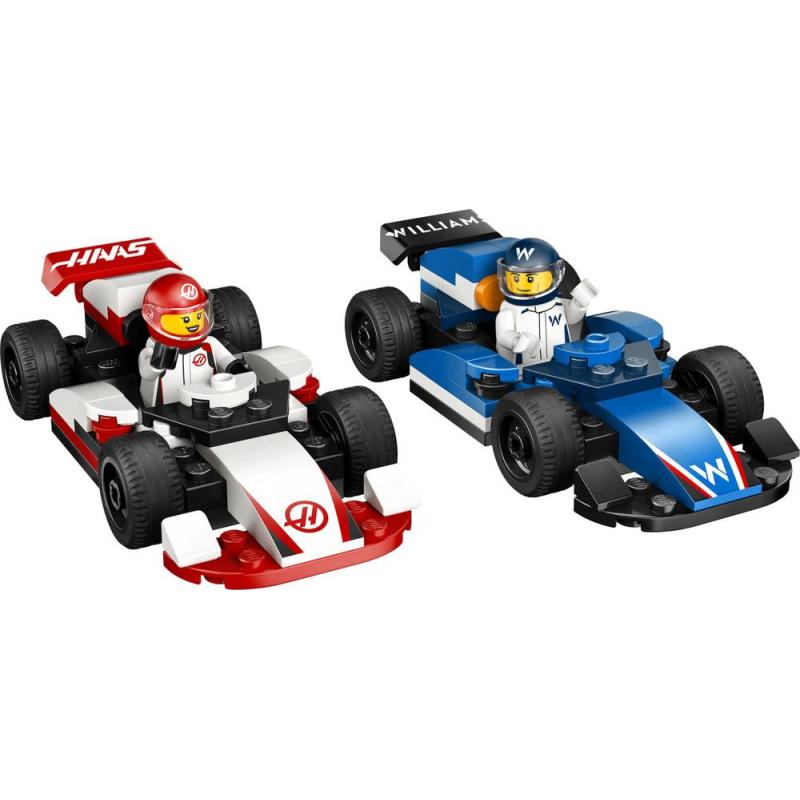 Lego city formula 1 coches william racing y haas f1