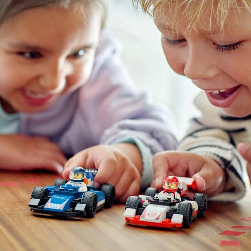 Lego city formula 1 coches william racing y haas f1