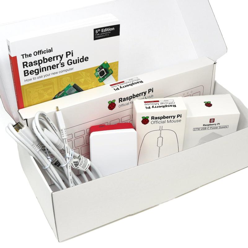Kit de escritorio oficial raspberry pi 5 version 4 gb