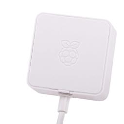 Fuente de alimentacion cargador raspberry pi 4 usb c 15.3w color blanco