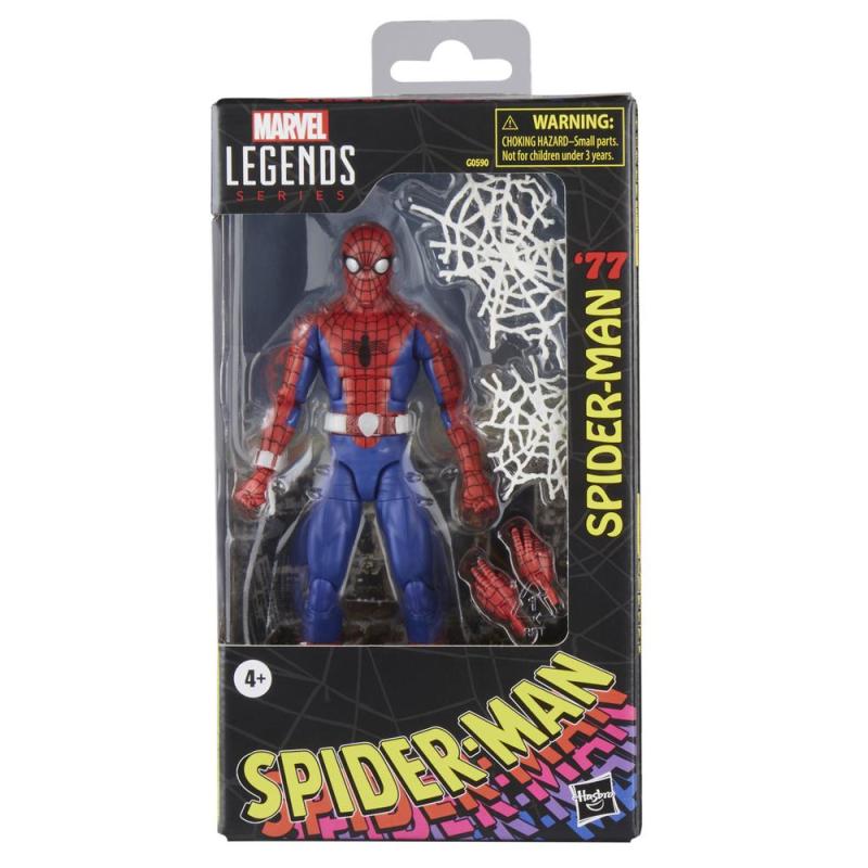 Figura hasbro marvel legends series spider - man '77