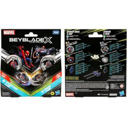 Juego beyblade x spider - man 3 - 60f vs. venom 3 - 80n