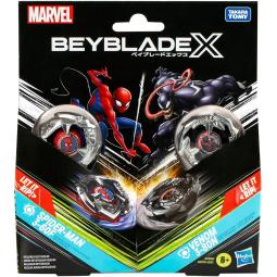 Juego beyblade x spider - man 3 - 60f vs. venom 3 - 80n