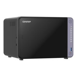 Servidor nas qnap ts - 632x - 4g 6 bahias 3.5 pulgadas 4 - core 2.0 ghz 4 gb sodimm ddr4