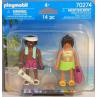 Playmobil figuras pareja de vacaciones - Imagen 1