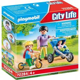 Playmobil ciudad mama con niños - Imagen 1